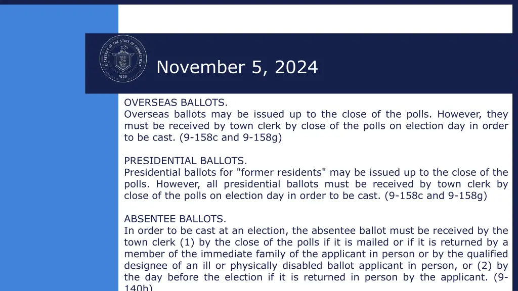 november 5 2024 2
