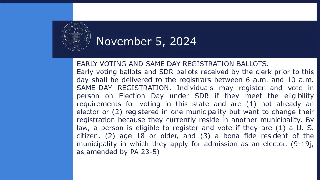 november 5 2024 4