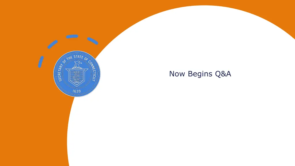 now begins q a