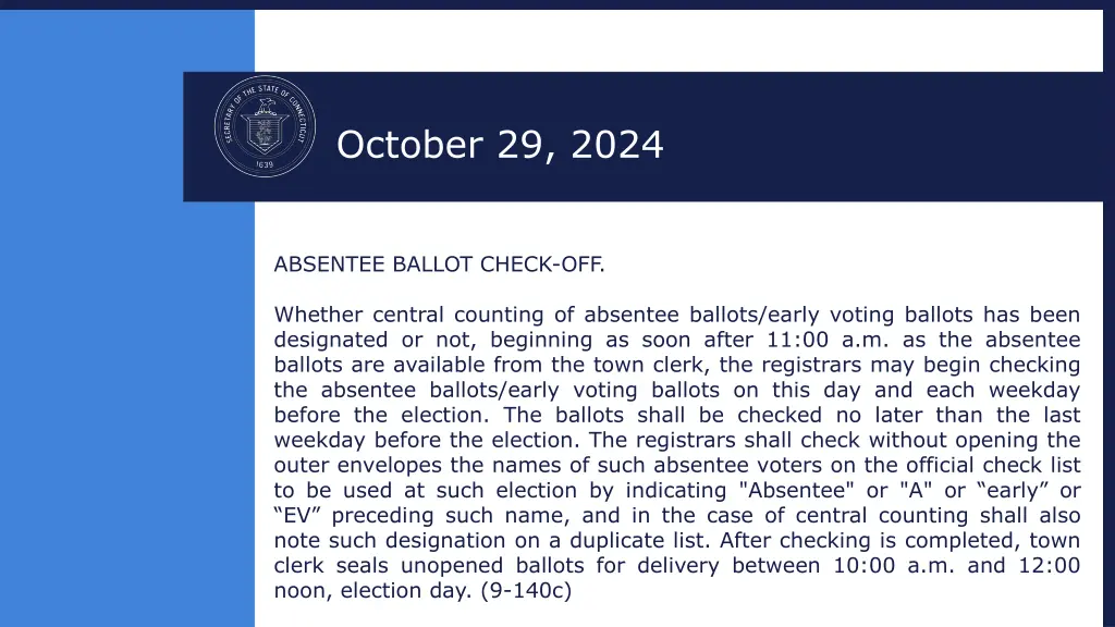 october 29 2024