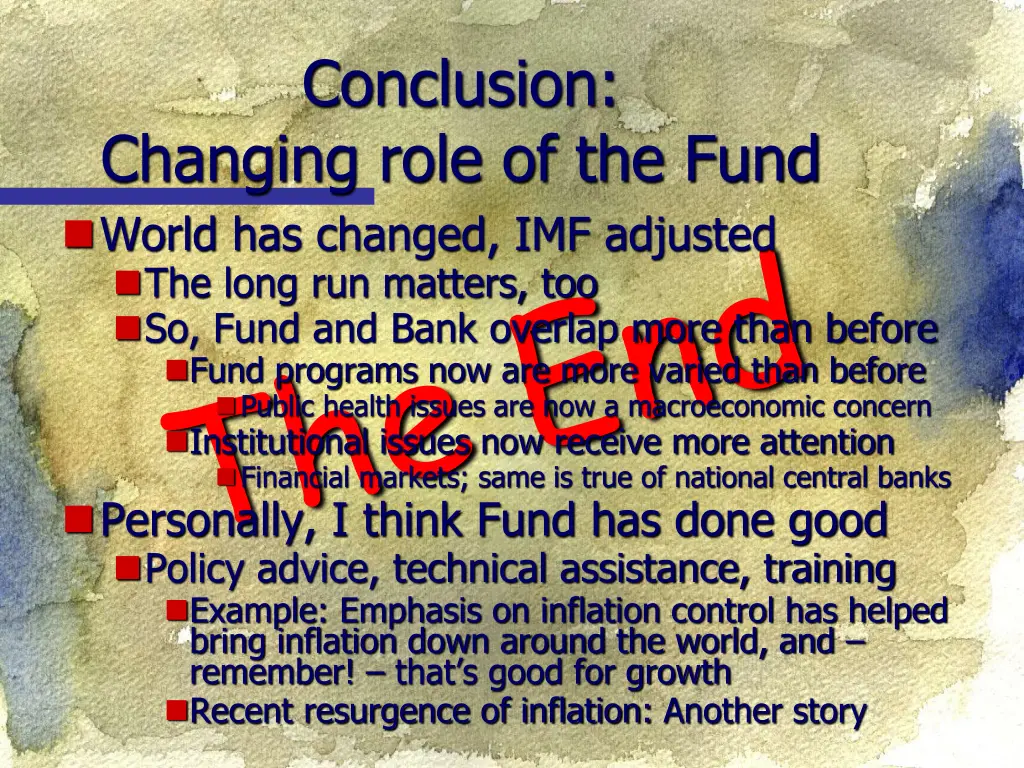 conclusion