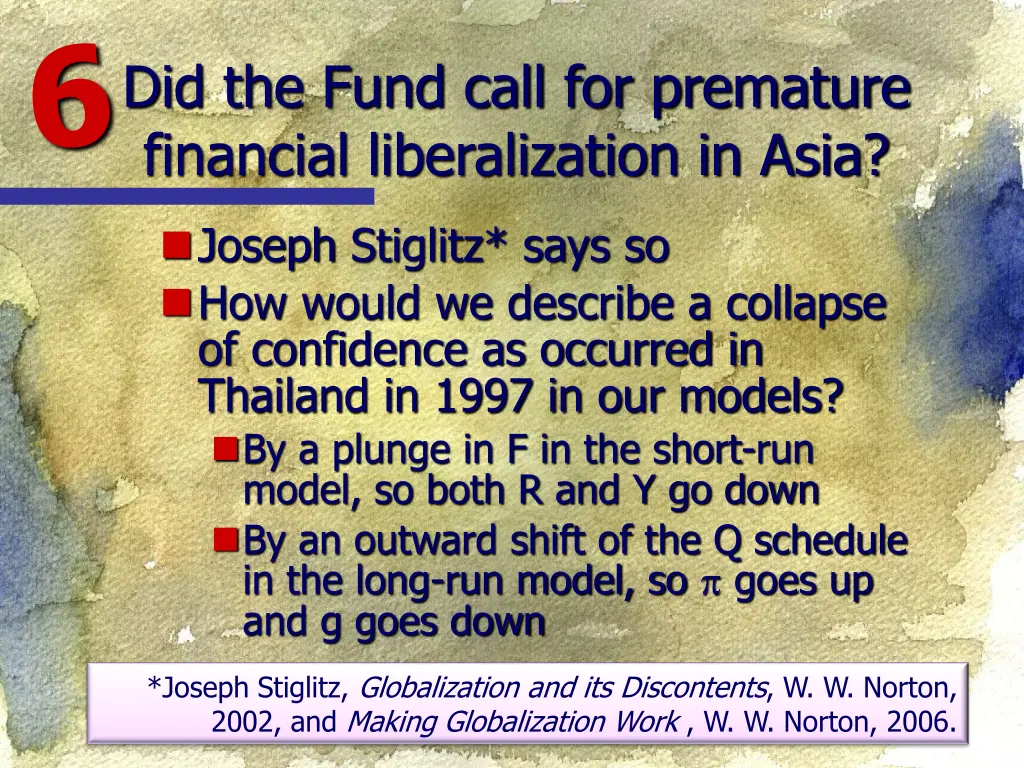 did the fund call for premature financial