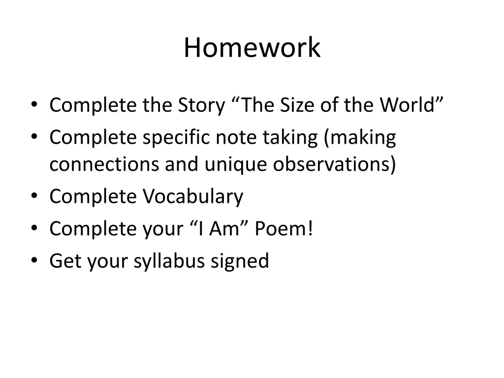 homework 1