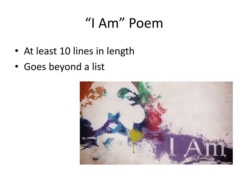 i am poem 1