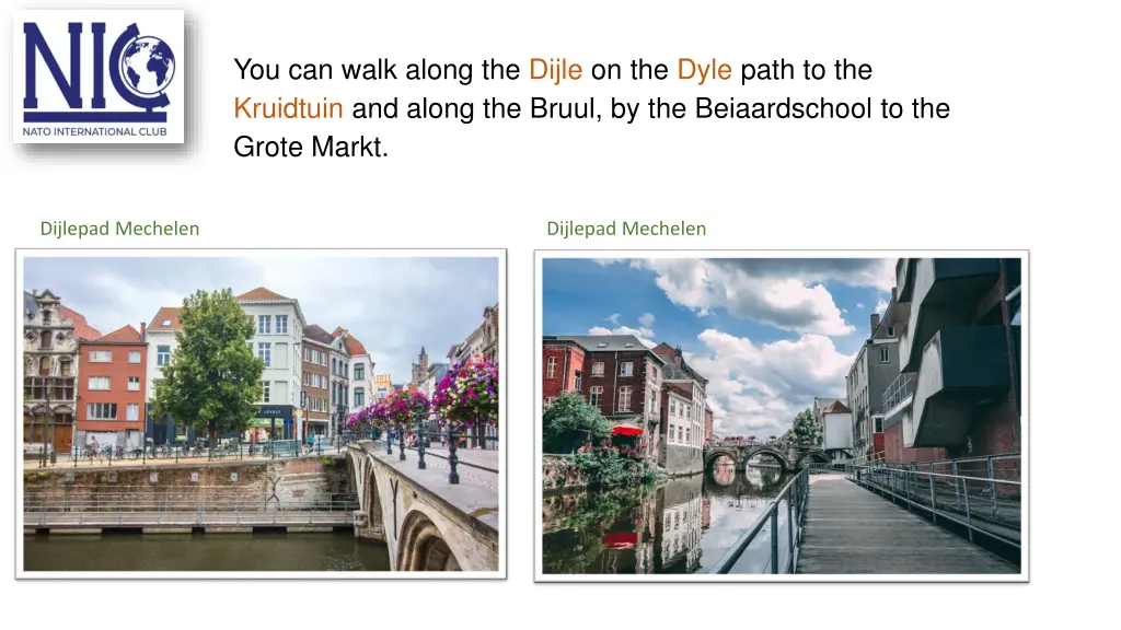 you can walk along the dijle on the dyle path