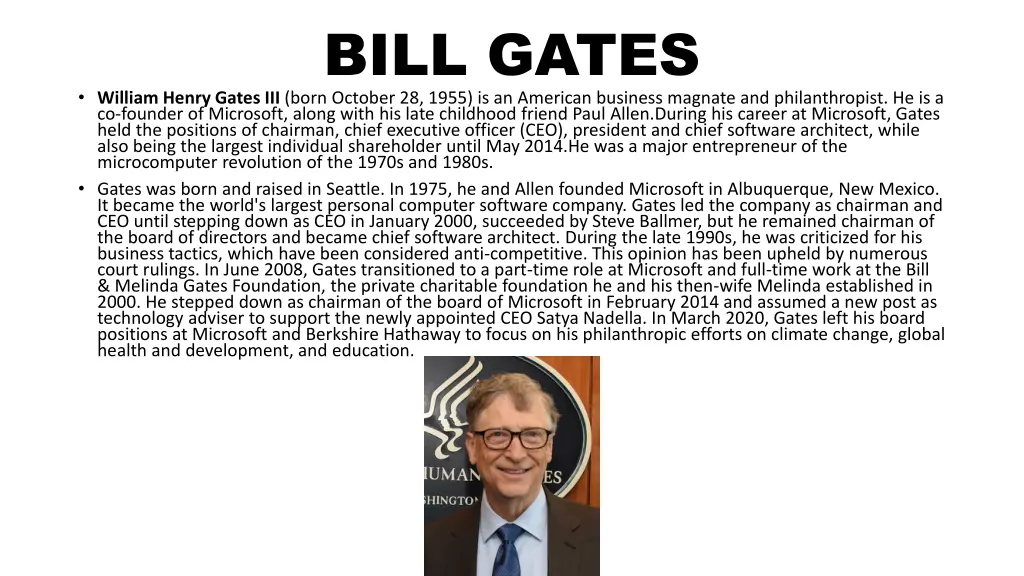 bill gates