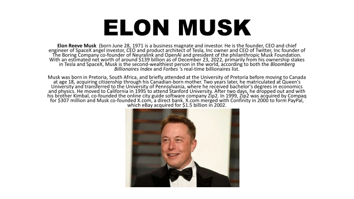 elon musk elon reeve musk born june 28 1971