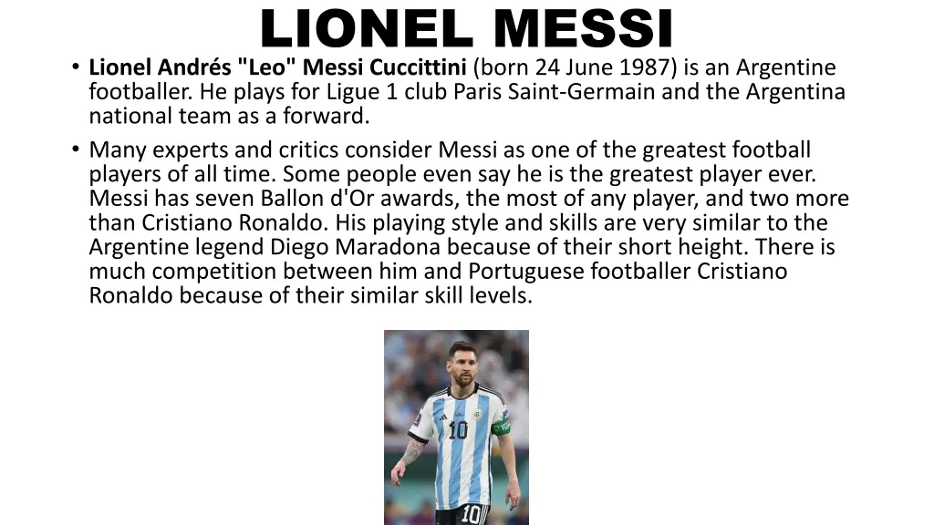 lionel messi lionel andr s leo messi cuccittini