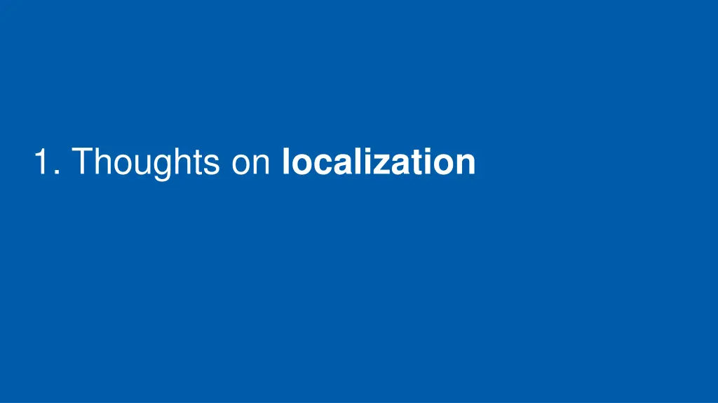 1 thoughts on localization