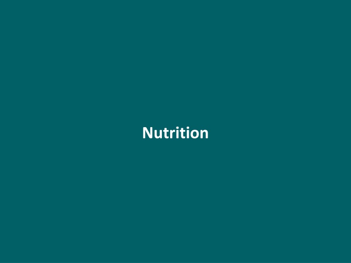 nutrition