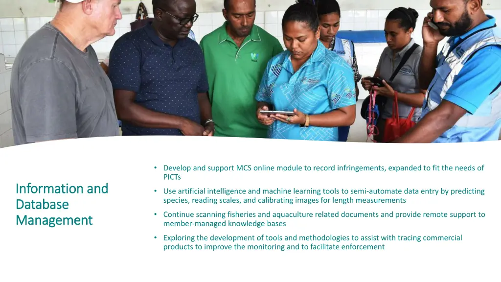 develop and support mcs online module to record