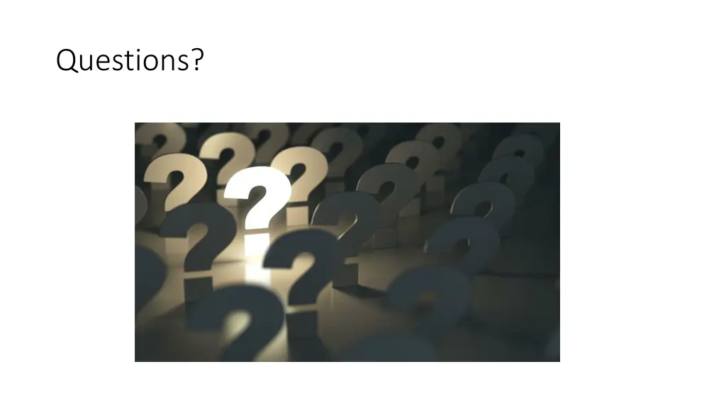 questions