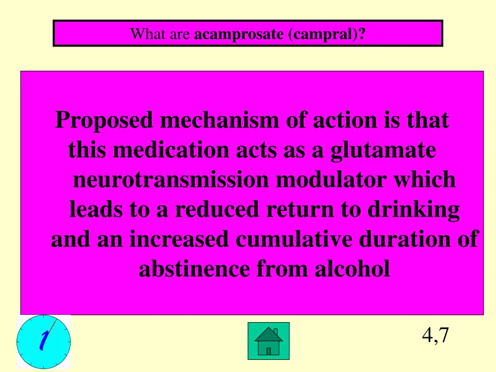 what are acamprosate campral