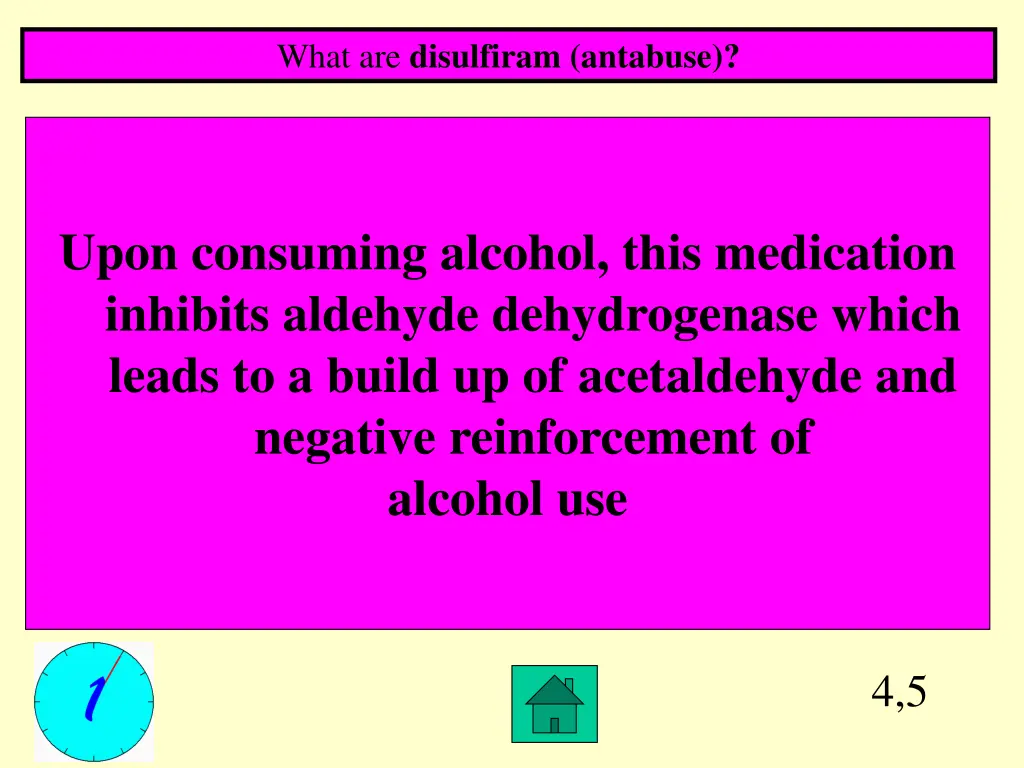 what are disulfiram antabuse
