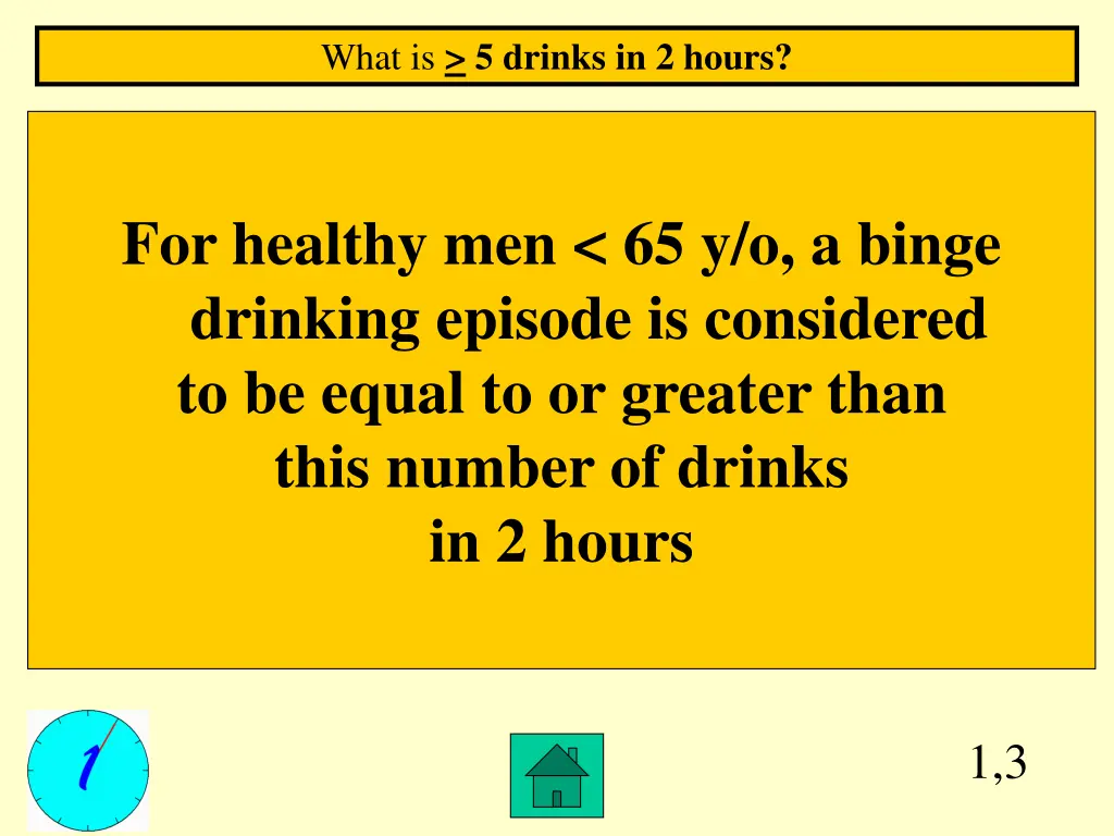 what is 5 drinks in 2 hours