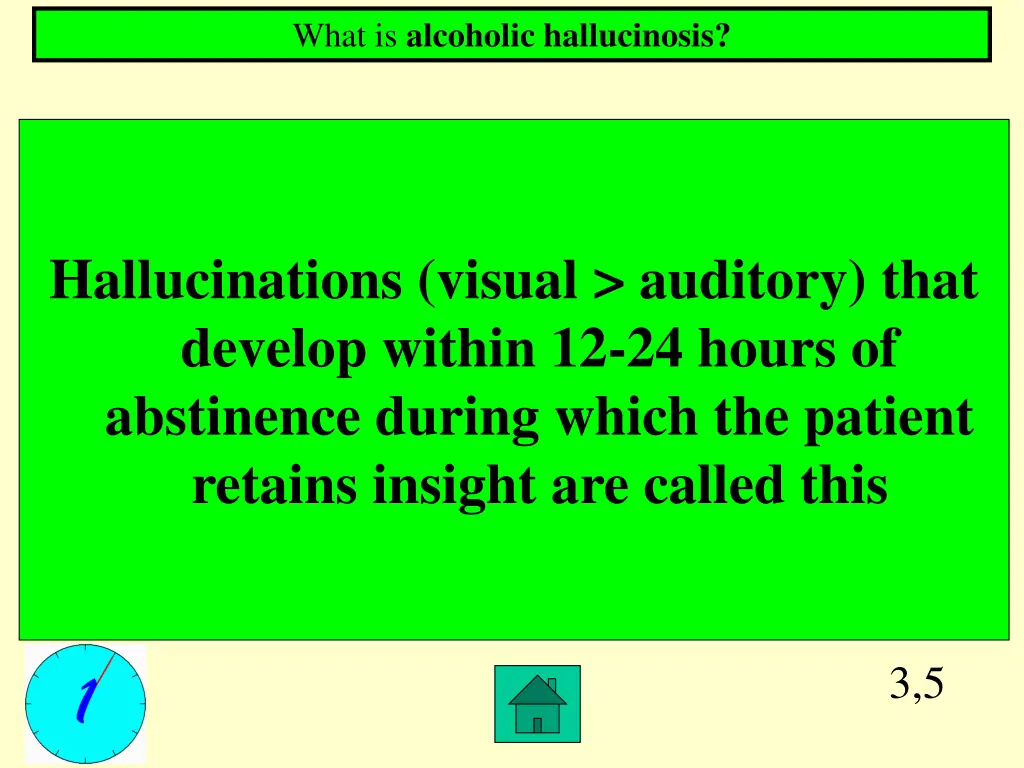 what is alcoholic hallucinosis