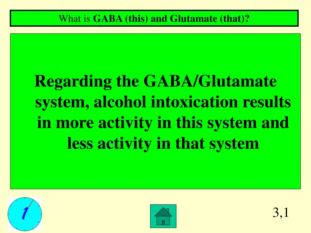 what is gaba this and glutamate that