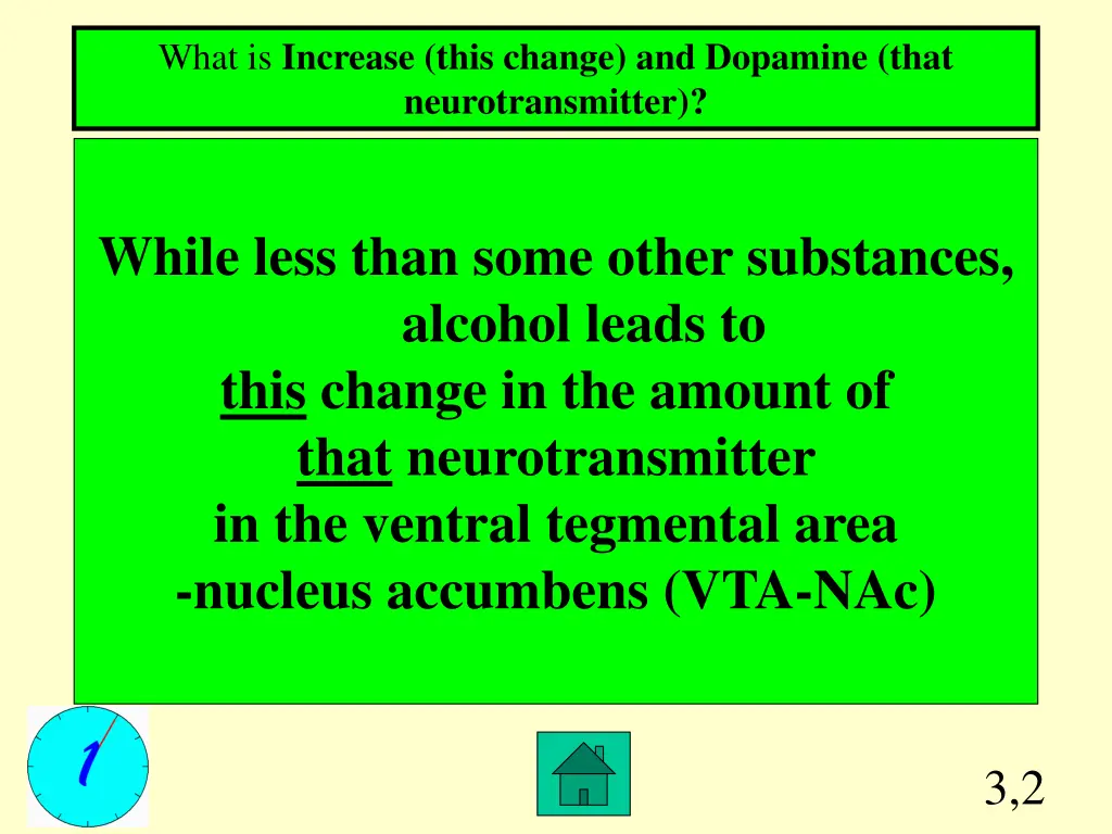 what is increase this change and dopamine that