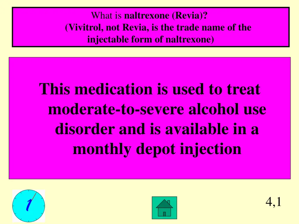 what is naltrexone revia vivitrol not revia