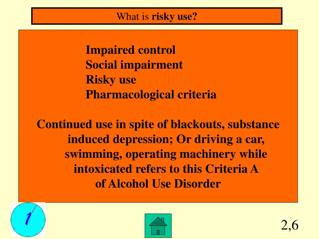 what is risky use