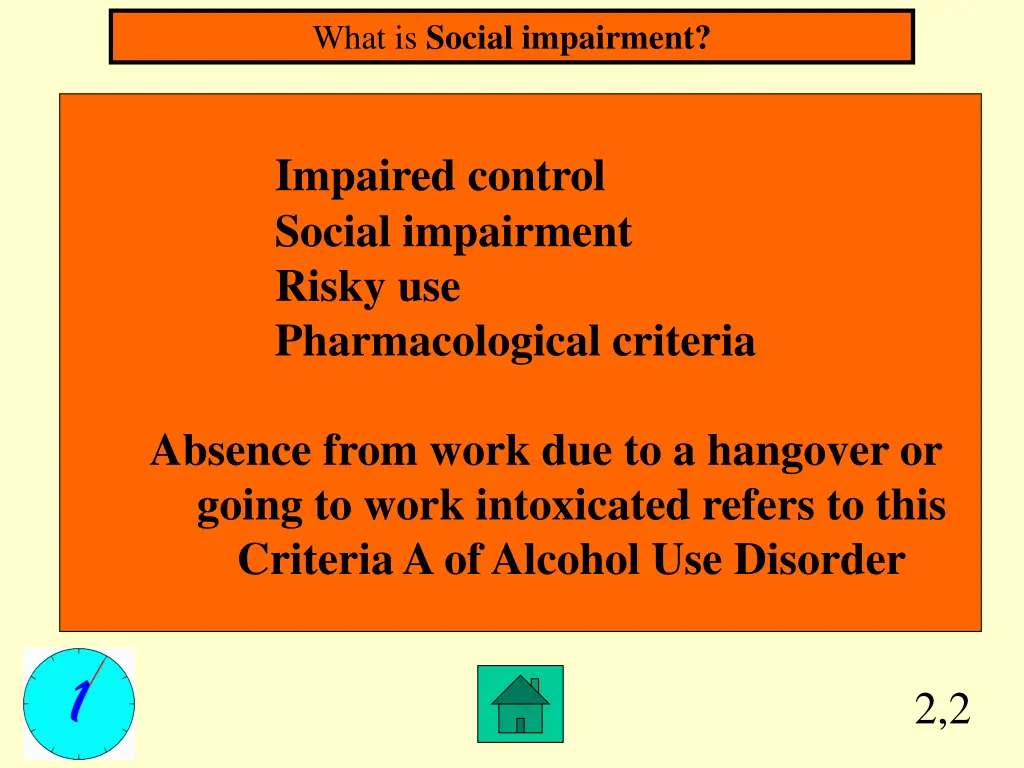 what is social impairment