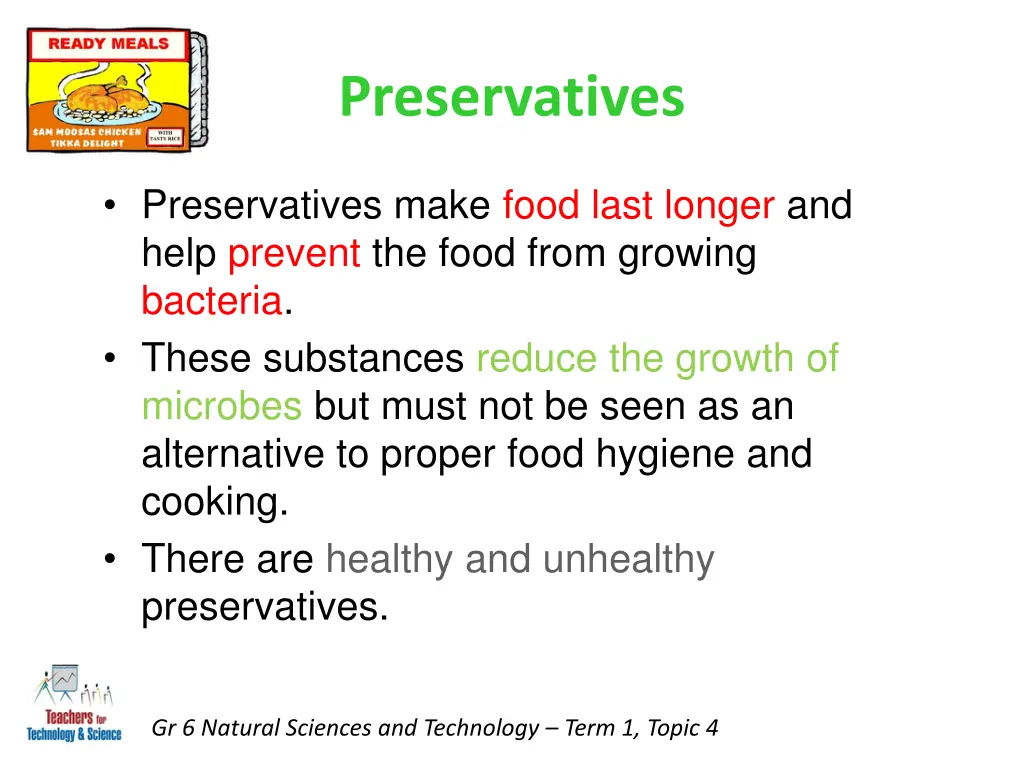 preservatives