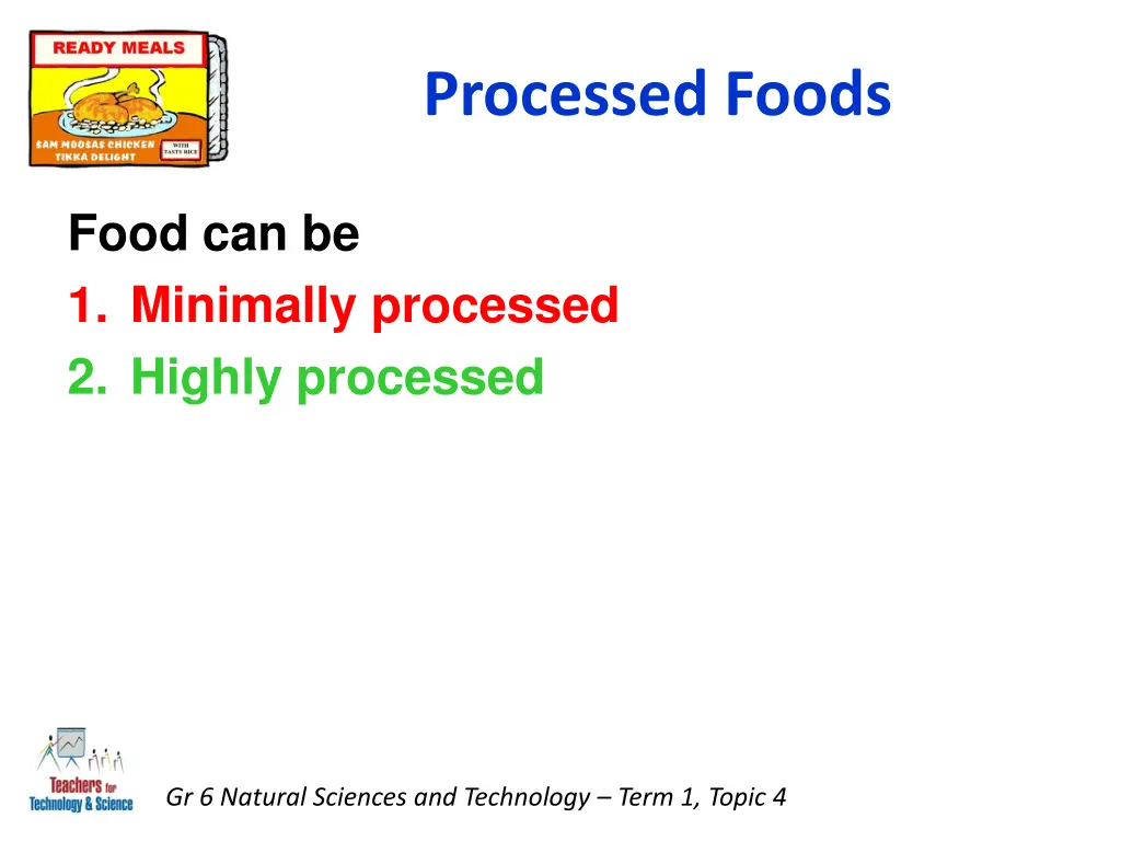 processed foods