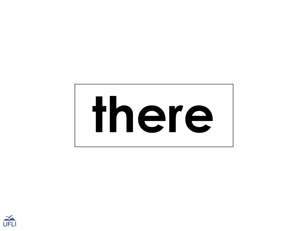 there