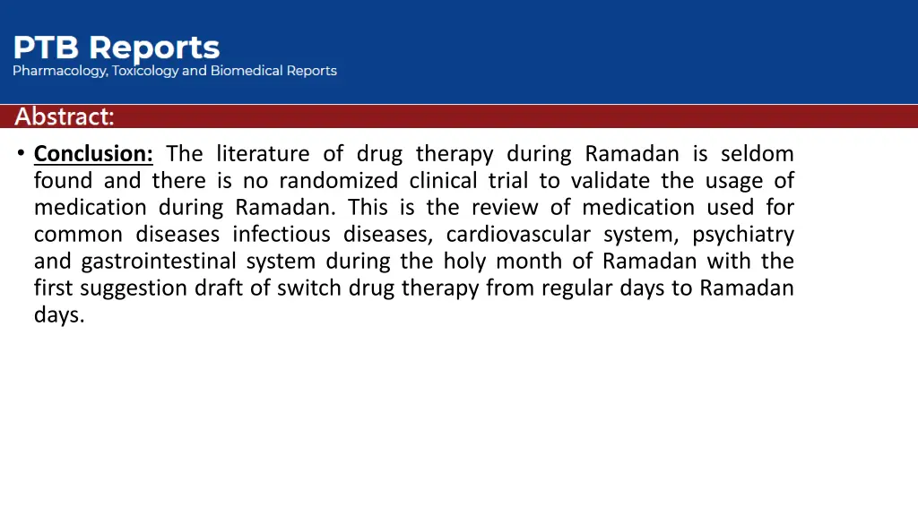 conclusion the literature of drug therapy during