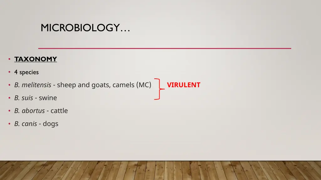 microbiology
