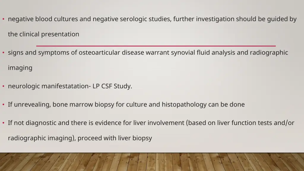 negative blood cultures and negative serologic