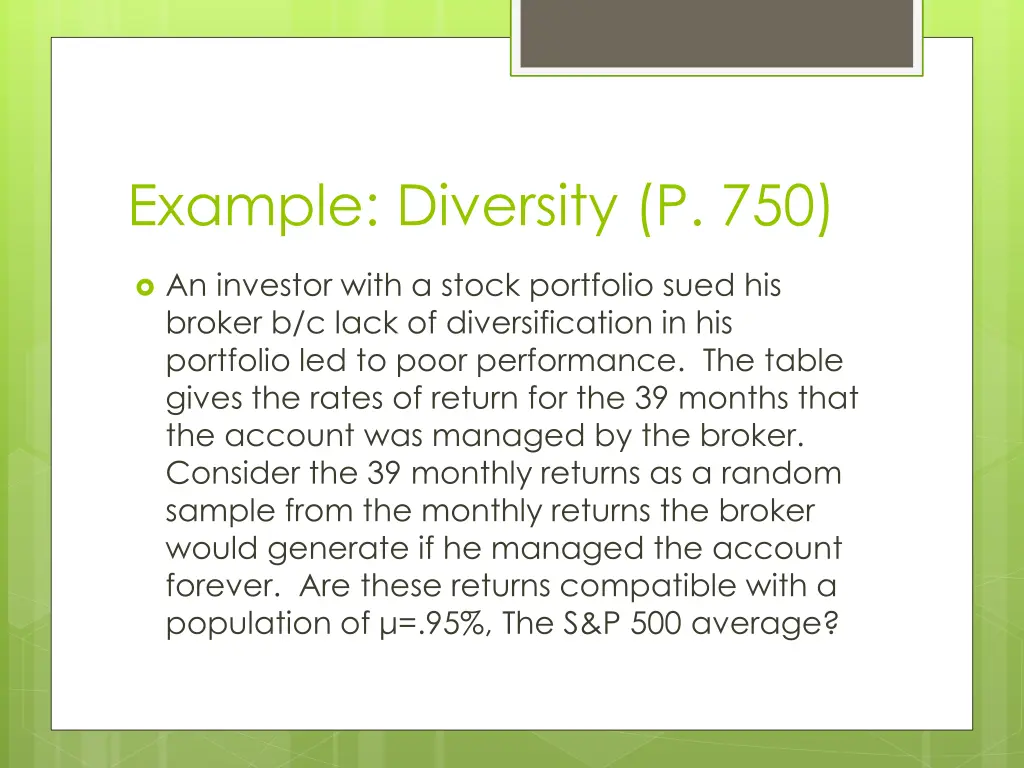 example diversity p 750