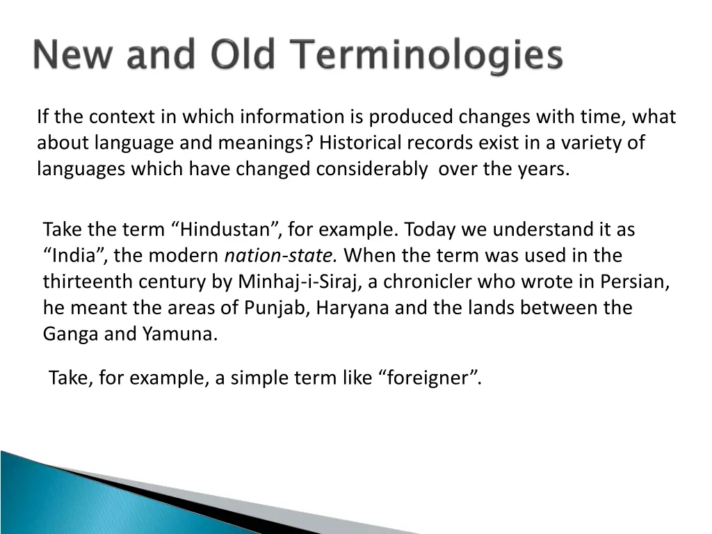 if the context in which information is produced
