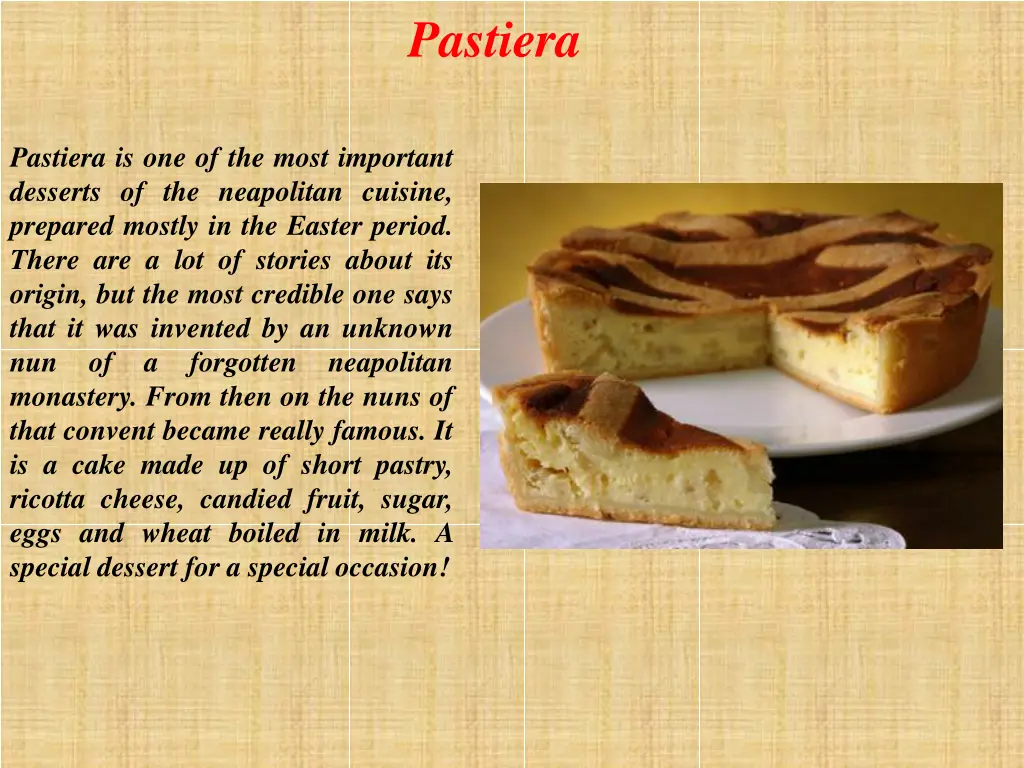 pastiera