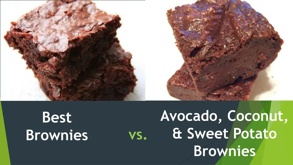 avocado coconut sweet potato brownies
