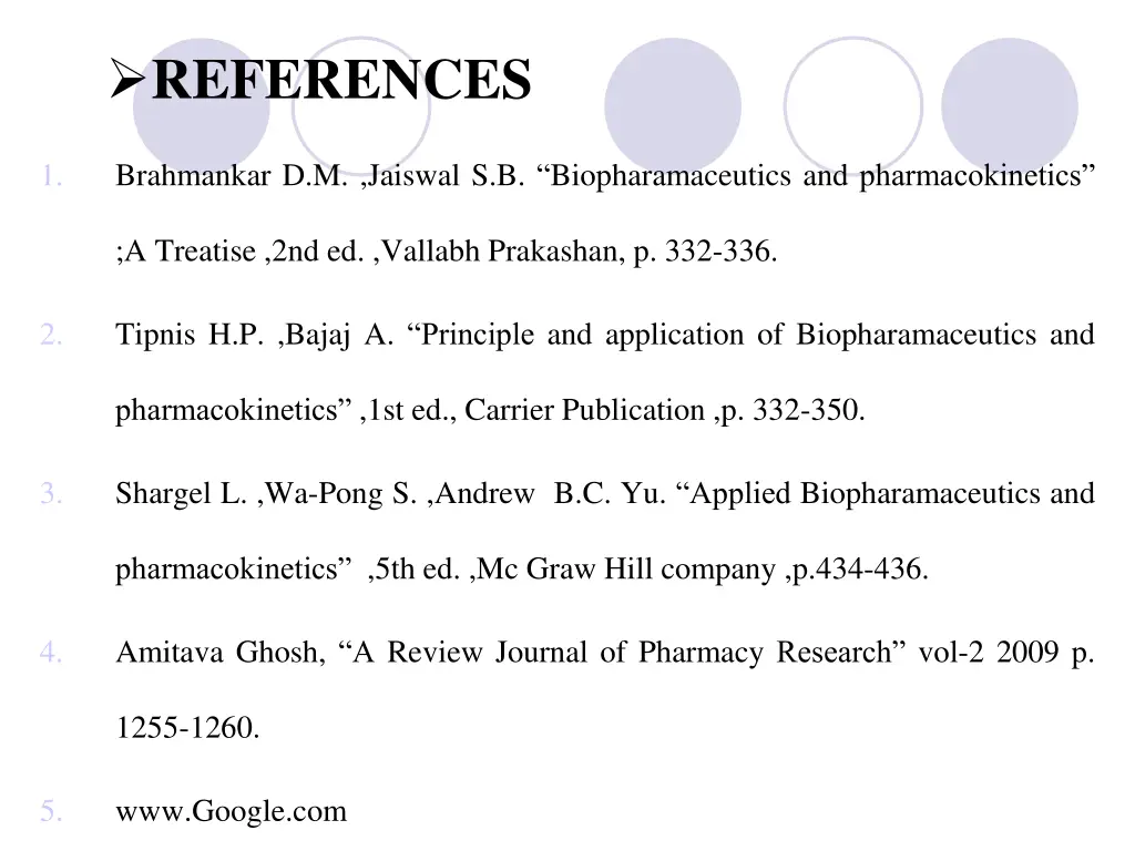 references
