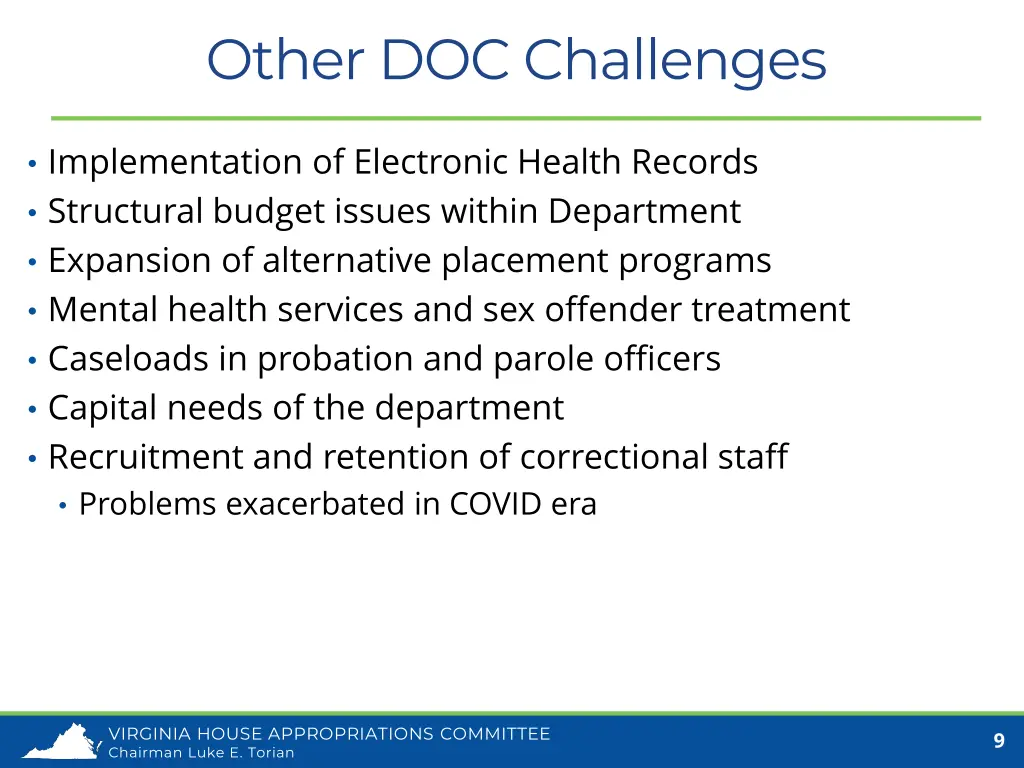 other doc challenges