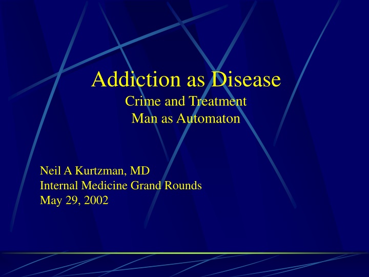addiction as disease crime and treatment
