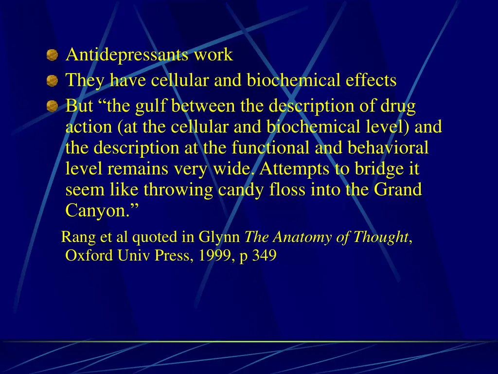 antidepressants work they have cellular