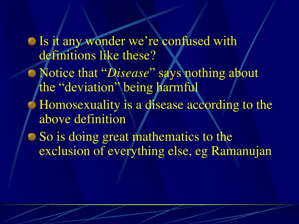 is it any wonder we re confused with definitions