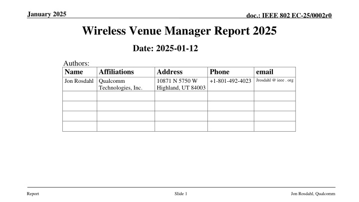 january 2025