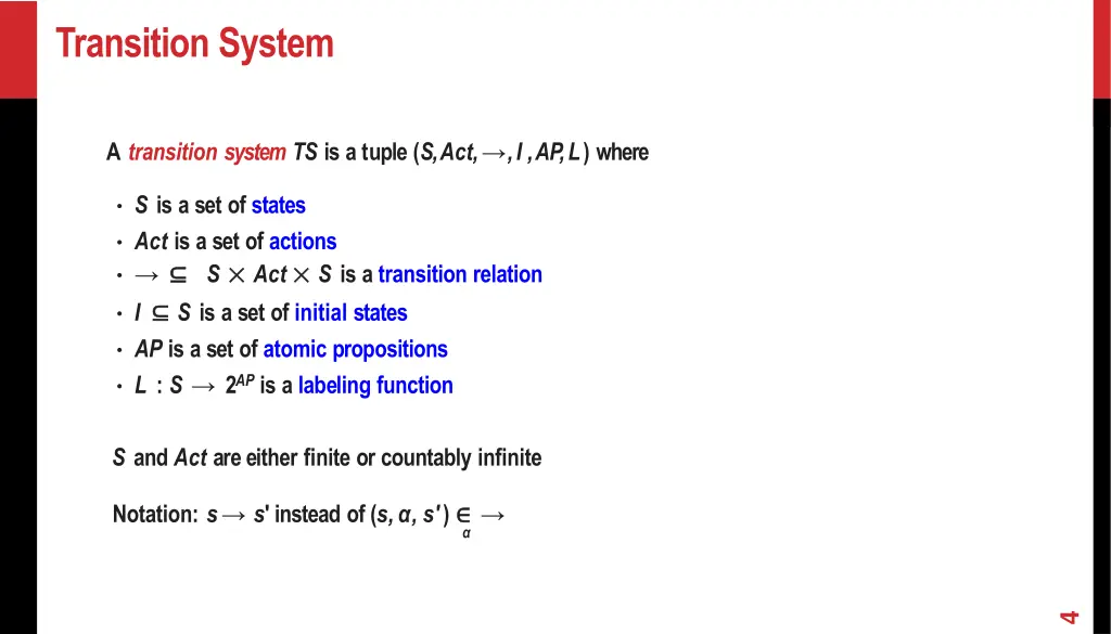 transition system