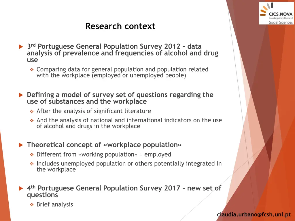 research context