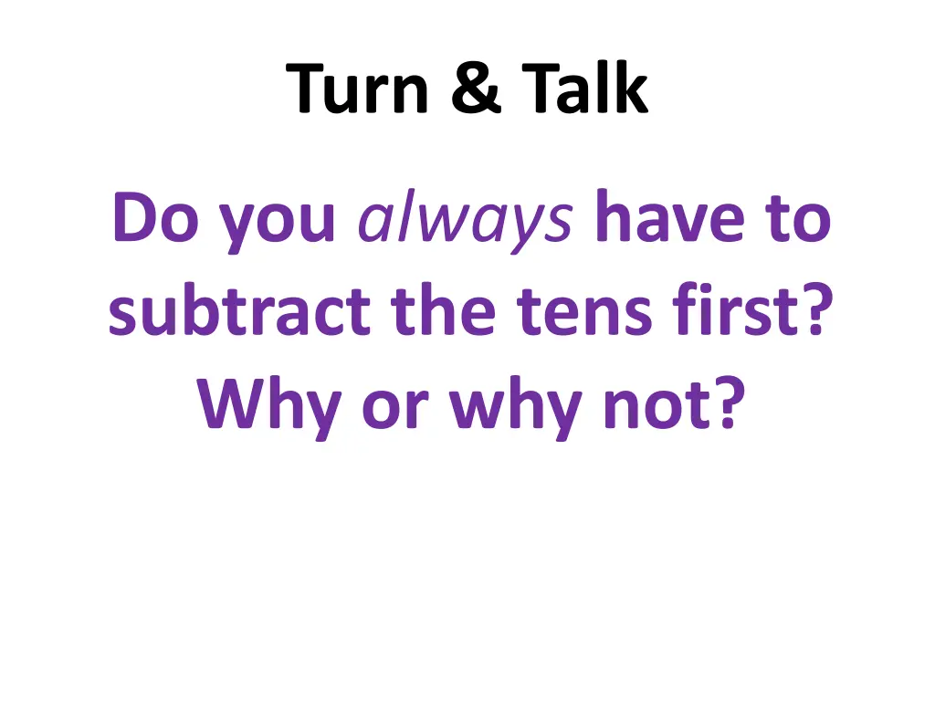 turn talk