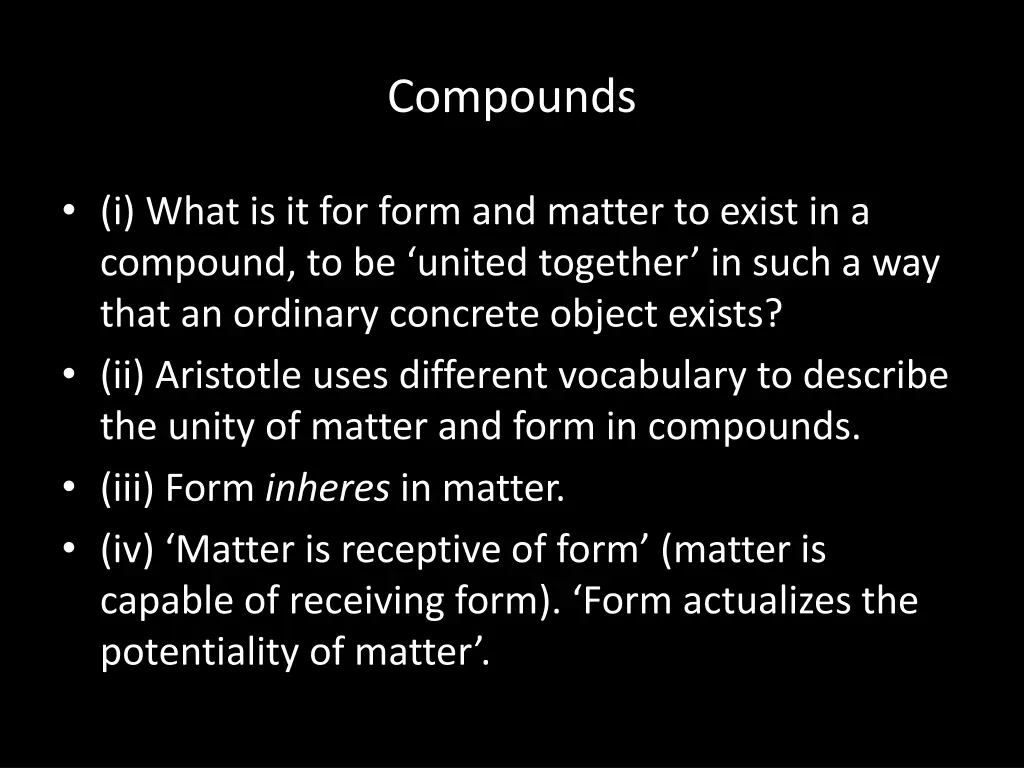 compounds