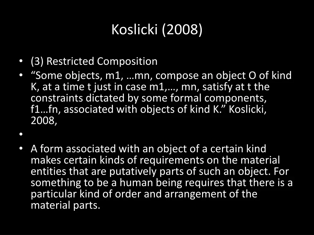 koslicki 2008 3
