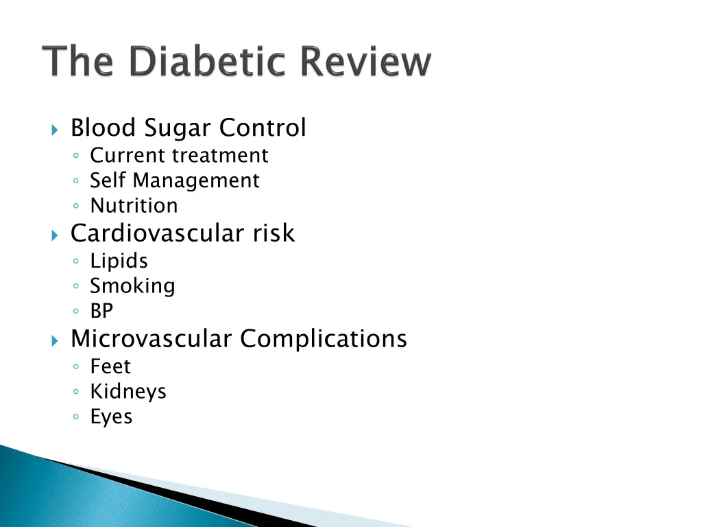 blood sugar control current treatment self