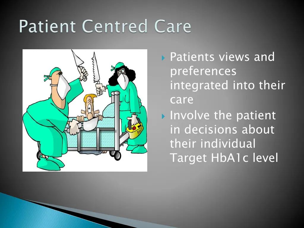 patients views and preferences integrated into