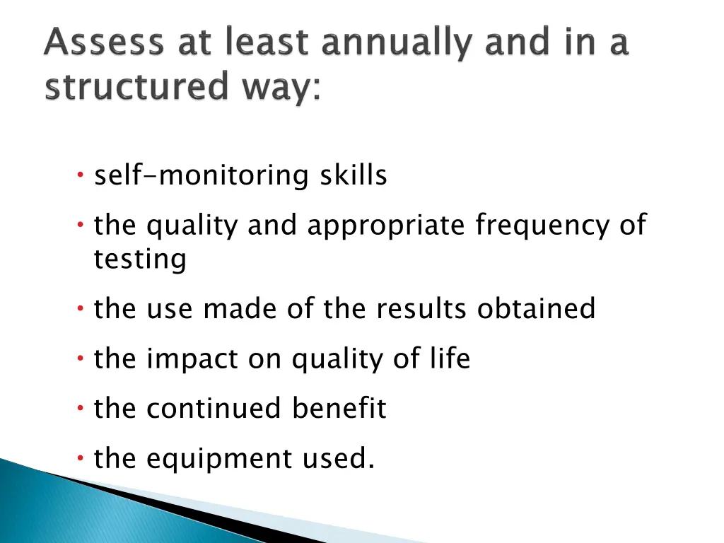 self monitoring skills the quality