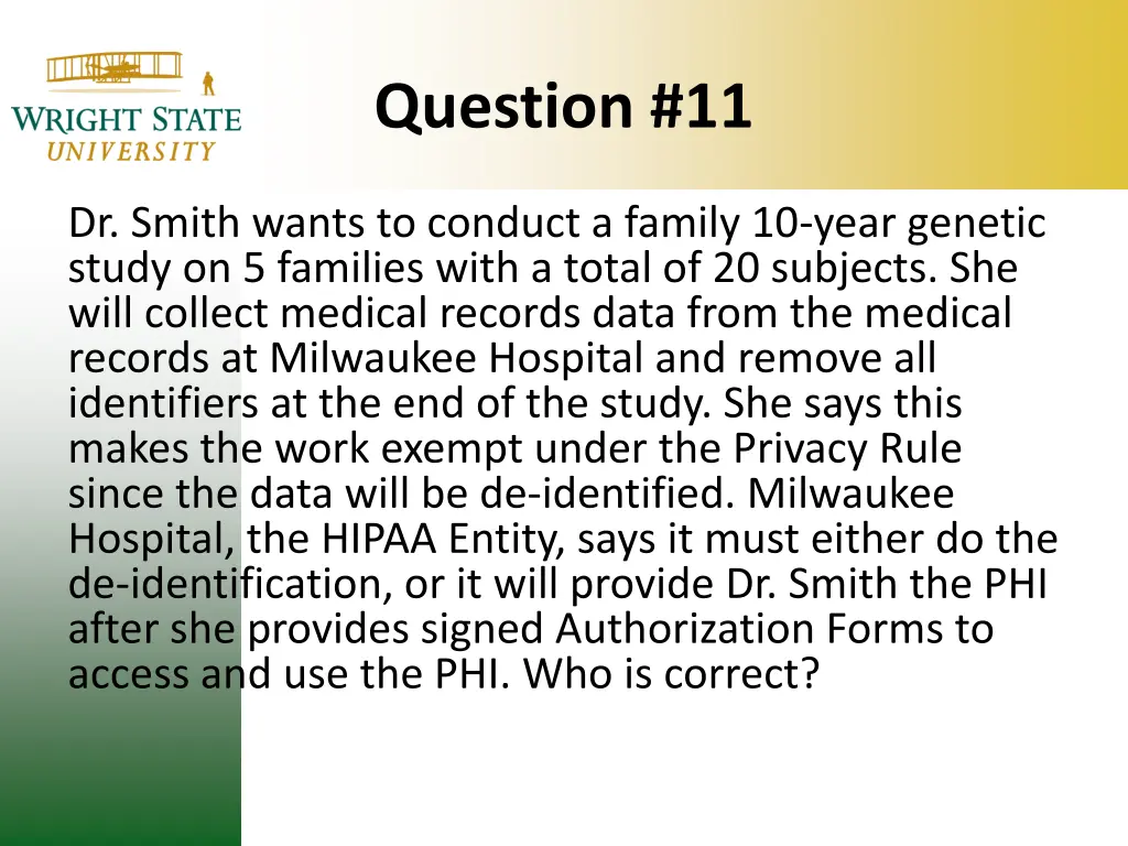 question 11